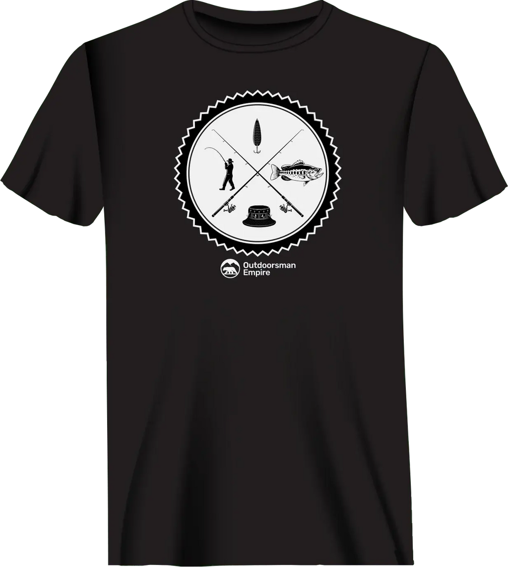 Fishing Vintage v2 T-Shirt for Men