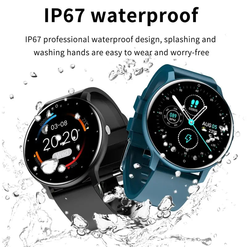 Fitness IP67 Waterproof Smartwatch - Full Touch Screen