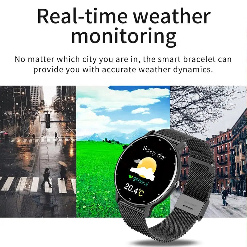 Fitness IP67 Waterproof Smartwatch - Full Touch Screen