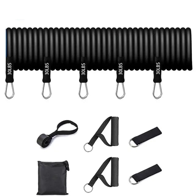 Fitness Resistance Elastic Band - 100% Latex