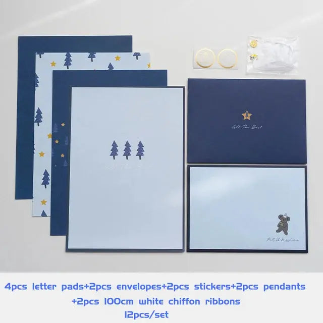 Floral Letter Pad & Envelope Set