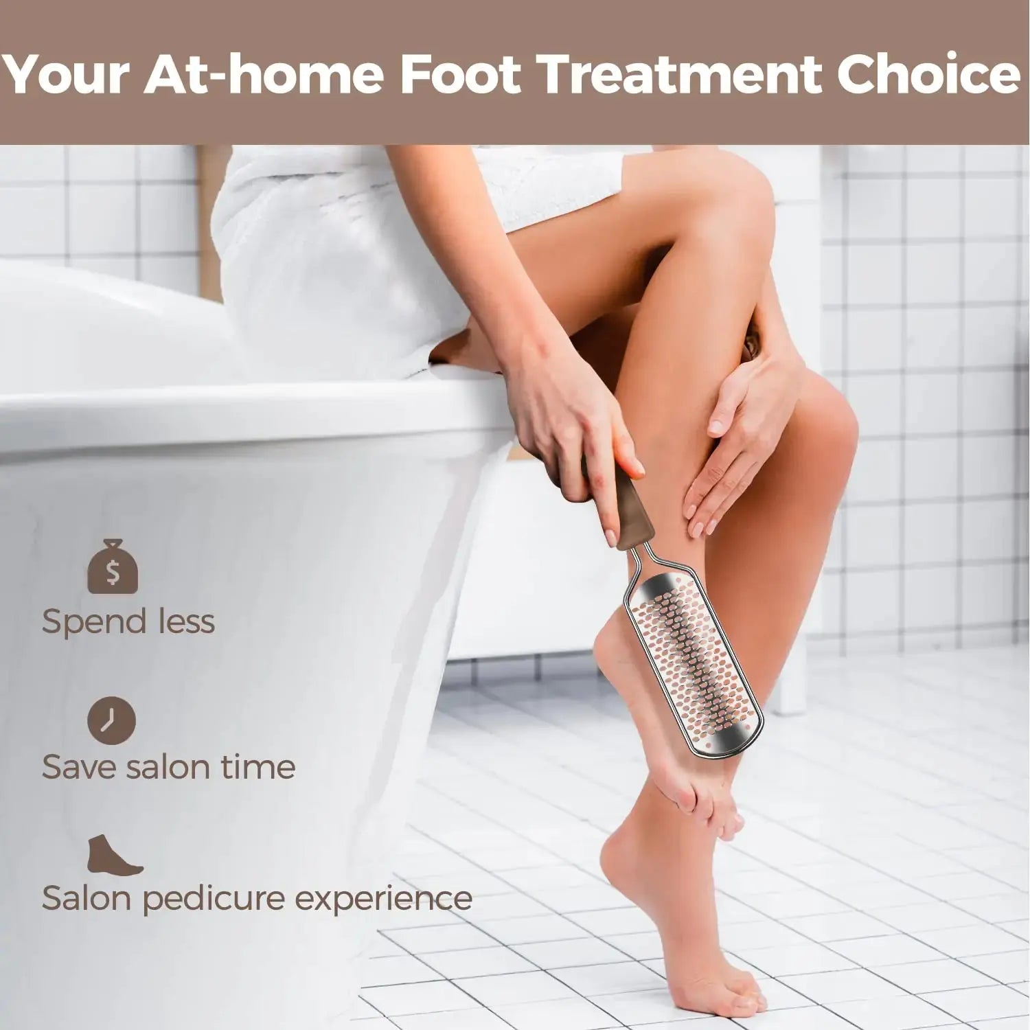 Foot File & Scrubber – Your Go-To Callus Remover and Dead Skin Eliminator