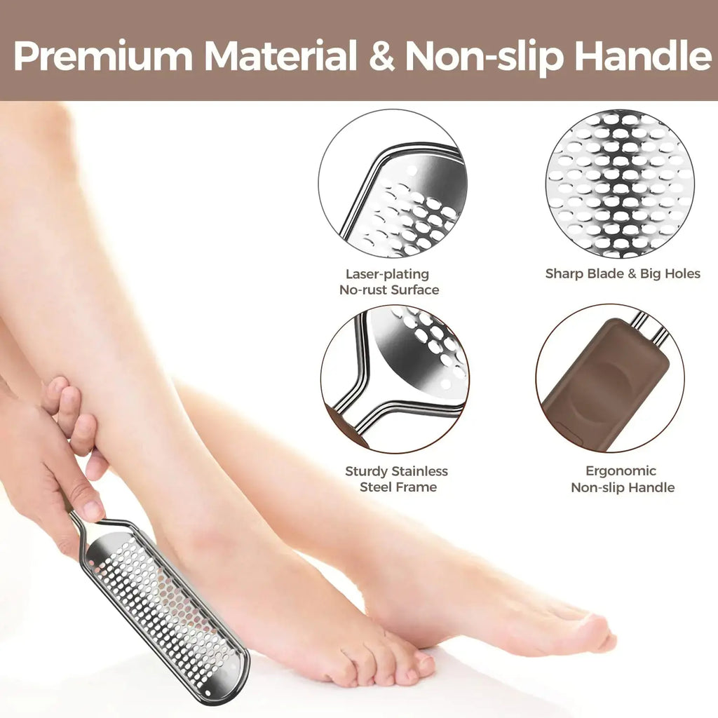 Foot File & Scrubber – Your Go-To Callus Remover and Dead Skin Eliminator