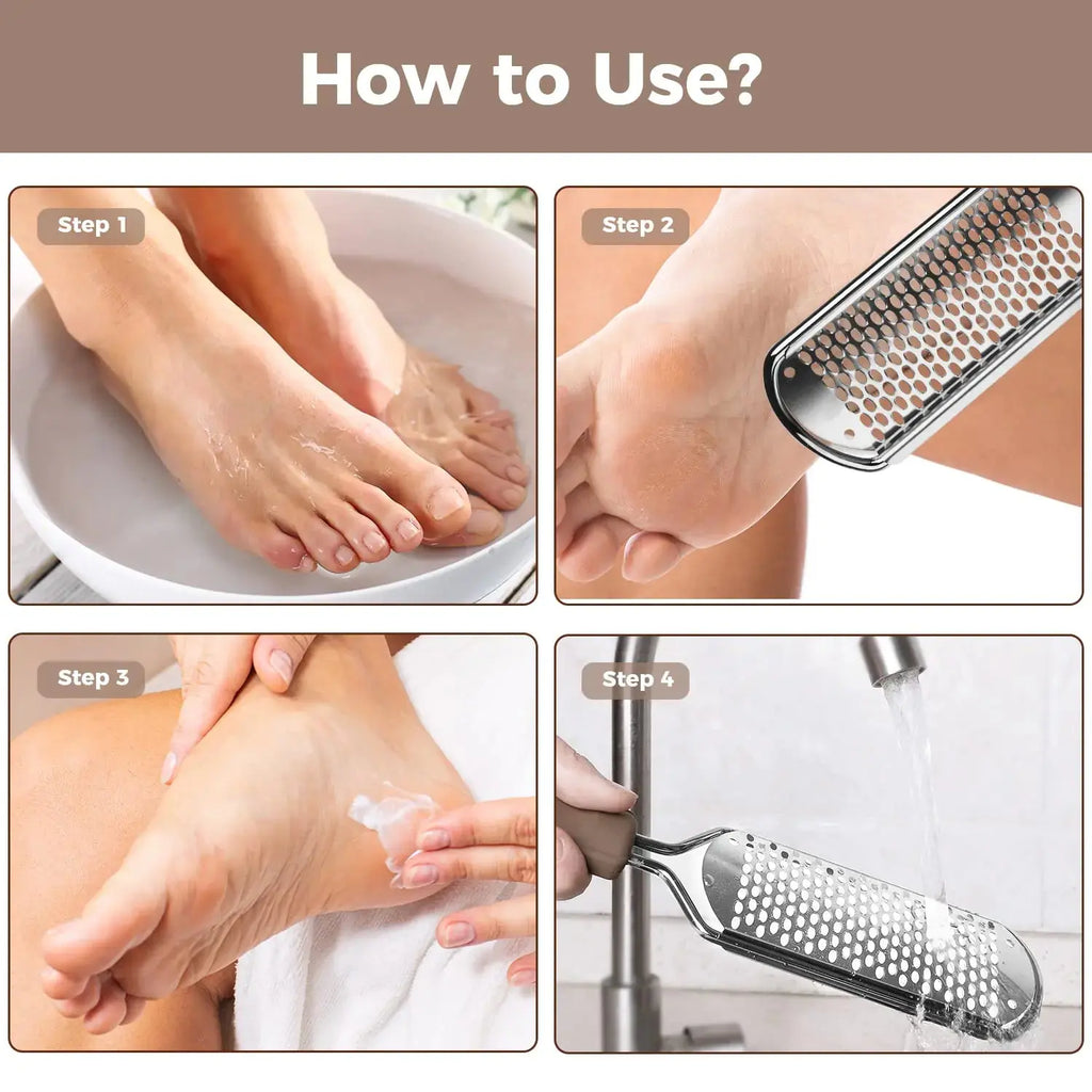 Foot File & Scrubber – Your Go-To Callus Remover and Dead Skin Eliminator
