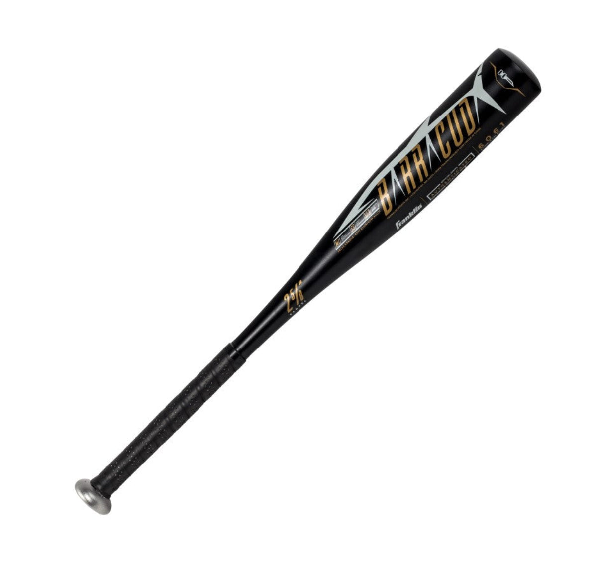 Franklin Barracuda T-Ball - Youth Bat - 2 1/4" Barrel - Black