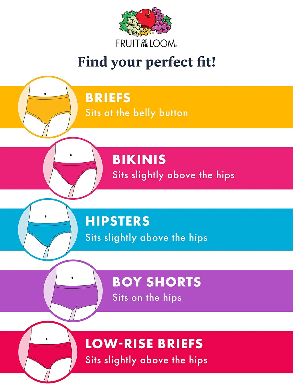 Fruit of the Loom Girls' Fashion Boyshorts 14-Pack