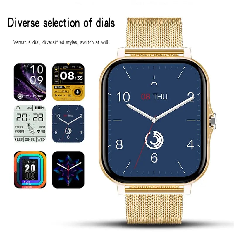Full Touch Screen New Fitness Tracker Smart Watch