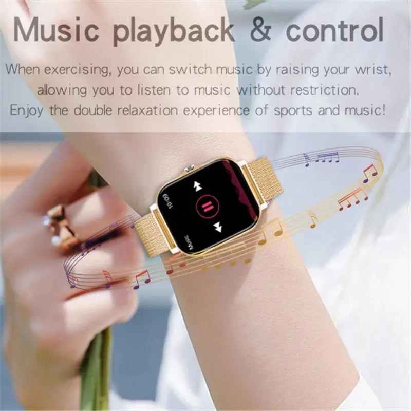 Full Touch Screen New Fitness Tracker Smart Watch