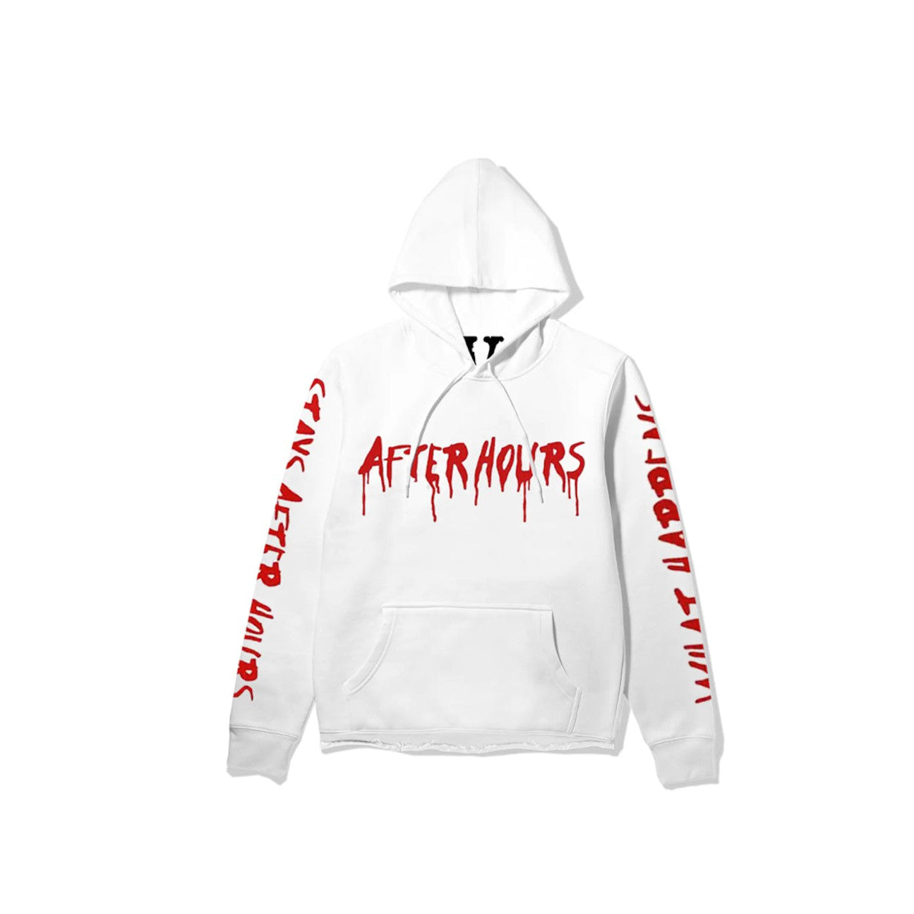The Weeknd x Vlone What Happens After Hours Pullover Hood White