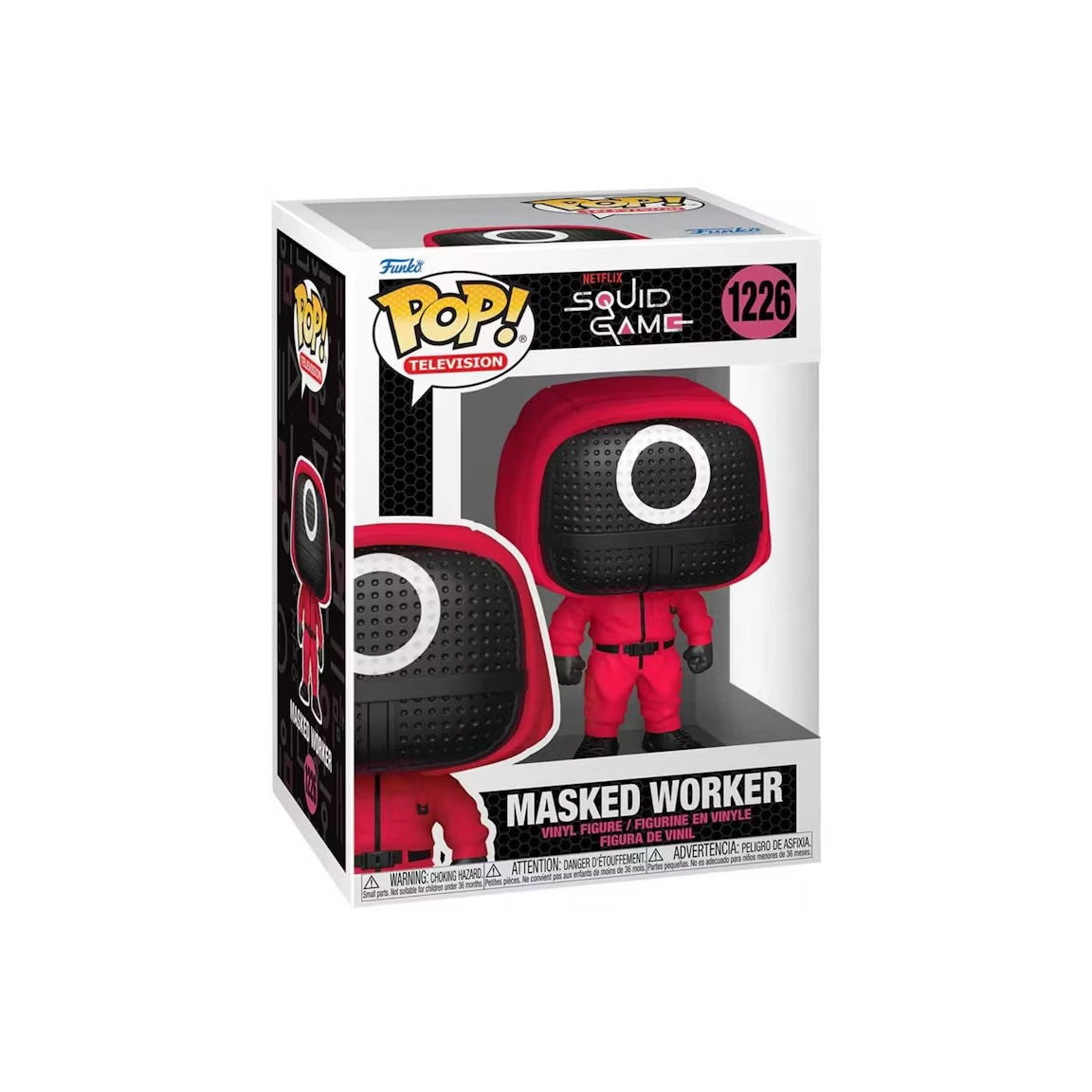 Funko Pop! Television Netflix Squid Game Masked Worker Figure #1226