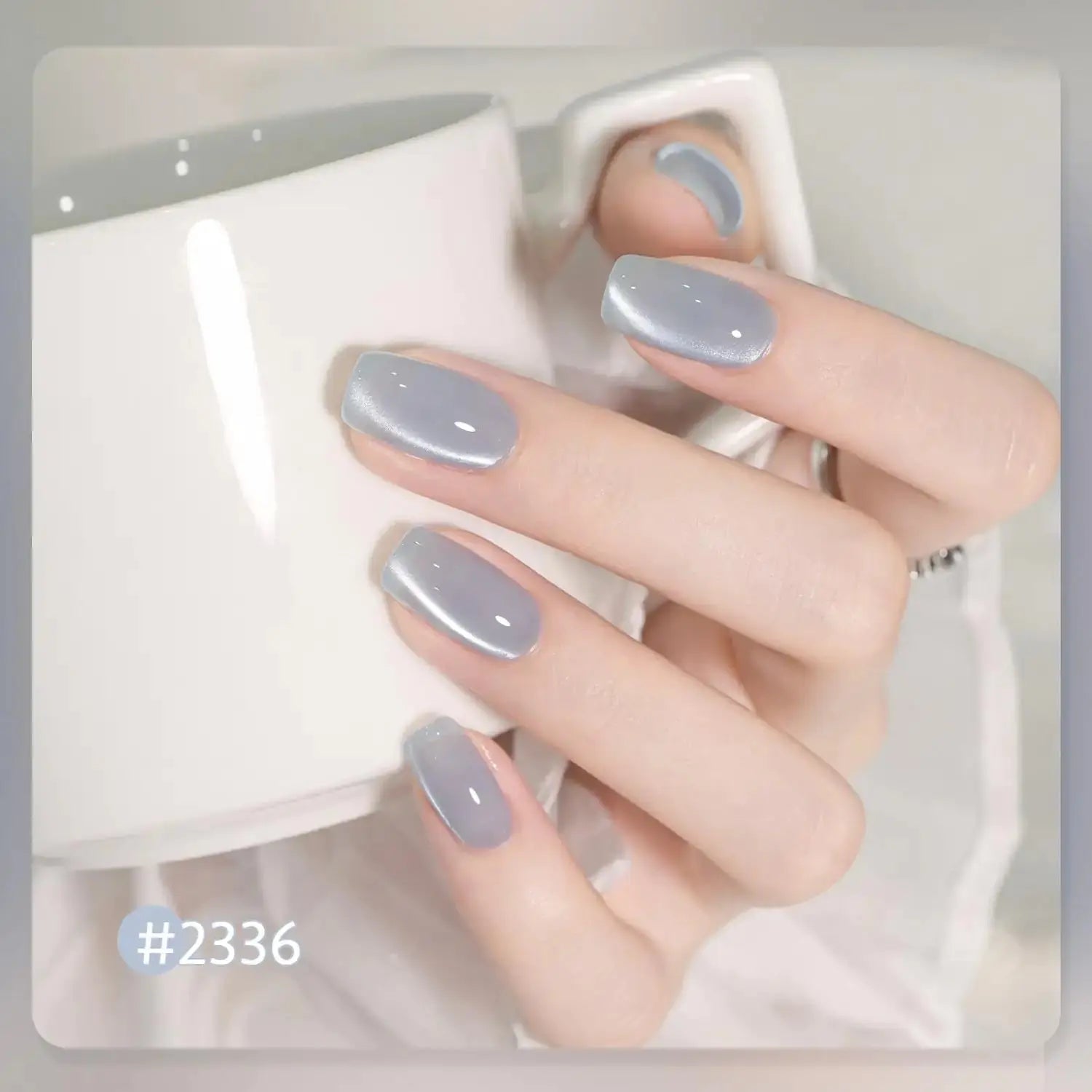 GAOY Cat Eye Gel Nail Polish Set | Magnet for Pink Blue Green Glitter Holographic Cat Eye