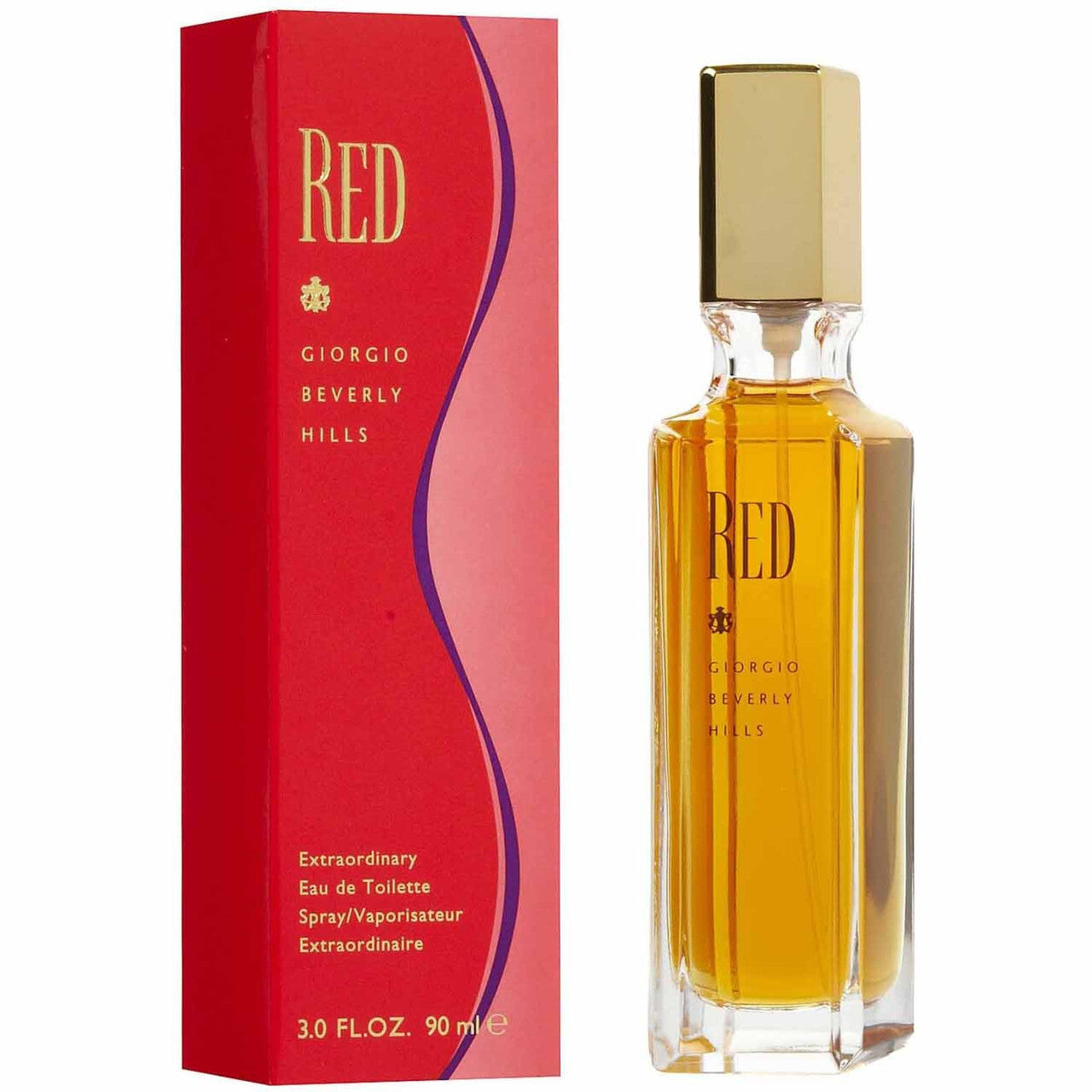 Giorgio red 3 oz eau de toilette spray for women