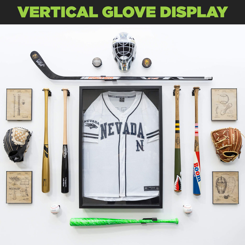 HIDEit Glove | Universal Baseball Glove Mount - BACKORDERED UNTIL 11/12. ORDER WILL SHIP ONCE ALL ITEMS ARE IN STOCK.