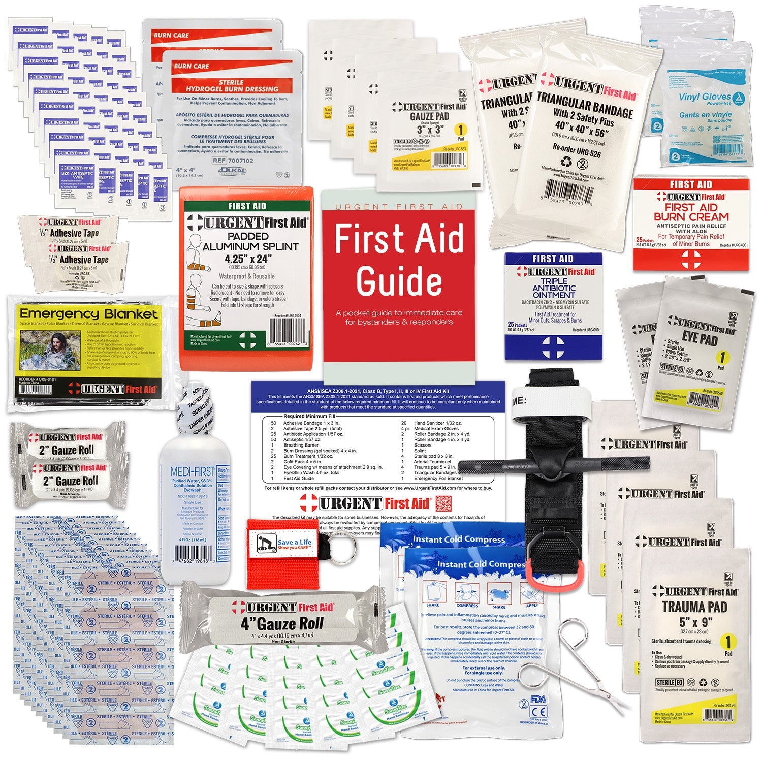 Guardian 25-50 Person First Aid Kit - Metal