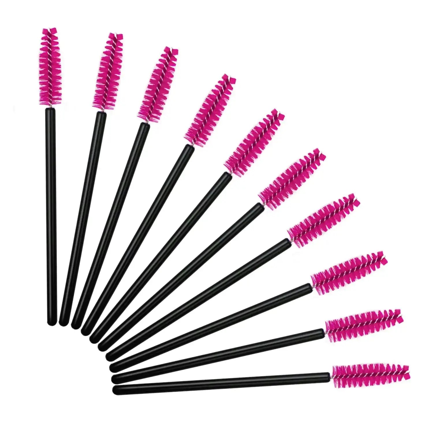GUMIKE 100PCS Disposable Eyelash Mascara Brushes for Eye Lashes Extension Eyebrow and Makeup