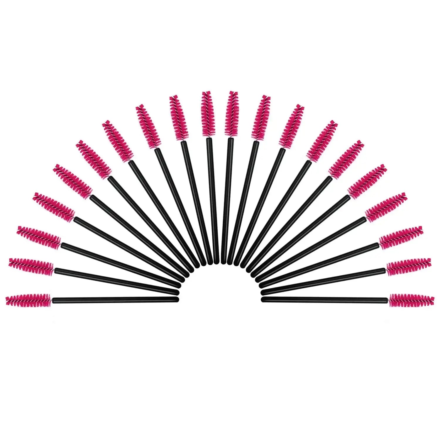 GUMIKE 100PCS Disposable Eyelash Mascara Brushes for Eye Lashes Extension Eyebrow and Makeup