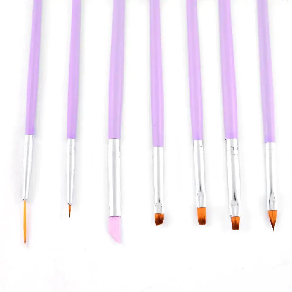 Gel Liner Polish Brush Set Nail Art Dotting Tools