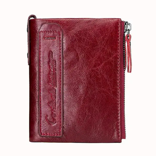 Genuine Leather Difold Wallet – Secure & Stylish