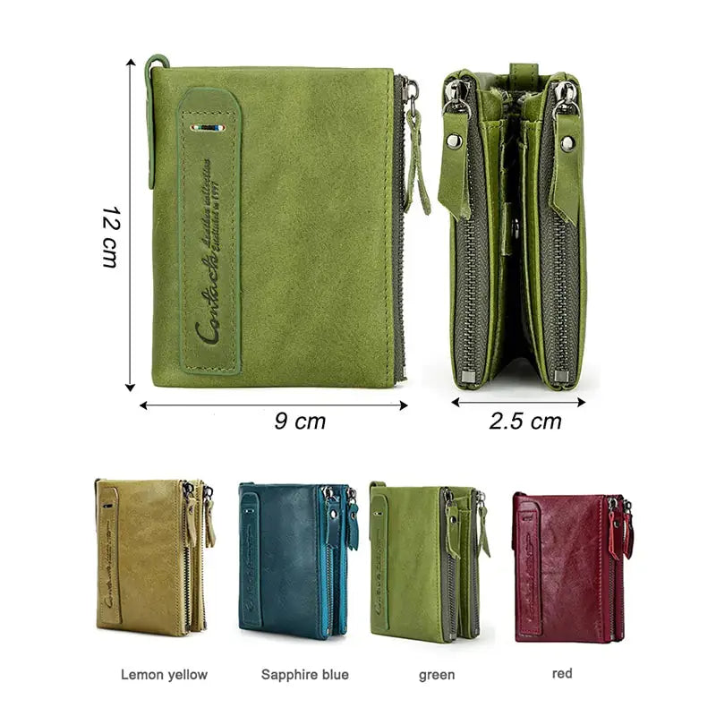 Genuine Leather Difold Wallet – Secure & Stylish