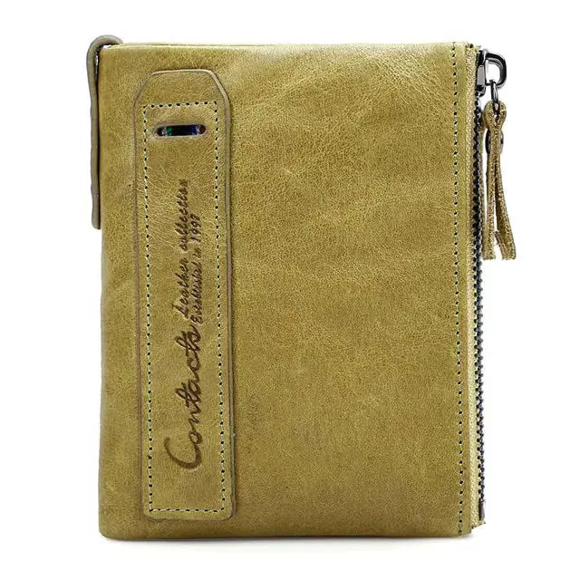Genuine Leather Difold Wallet – Secure & Stylish