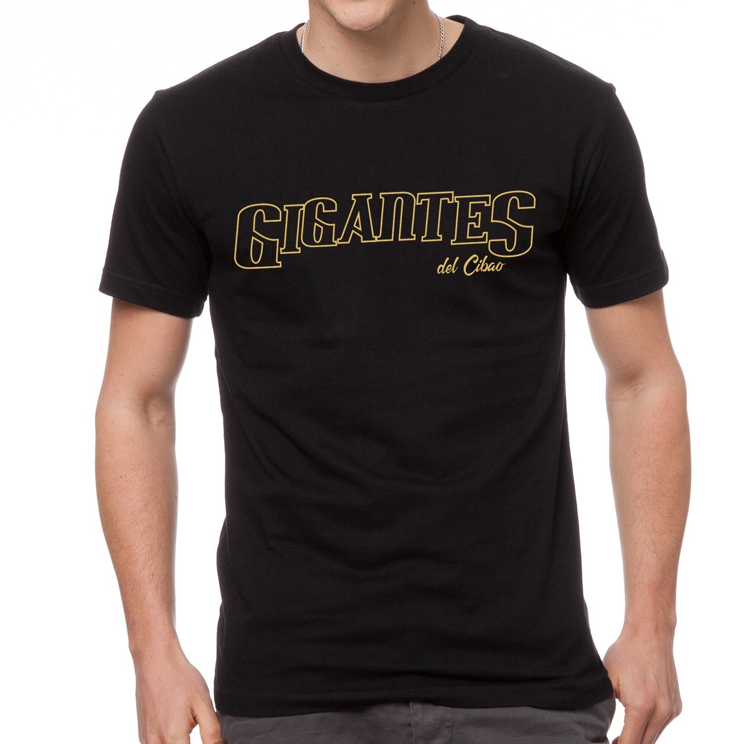 Gigantes del Cibao Gold Outline T-Shirt