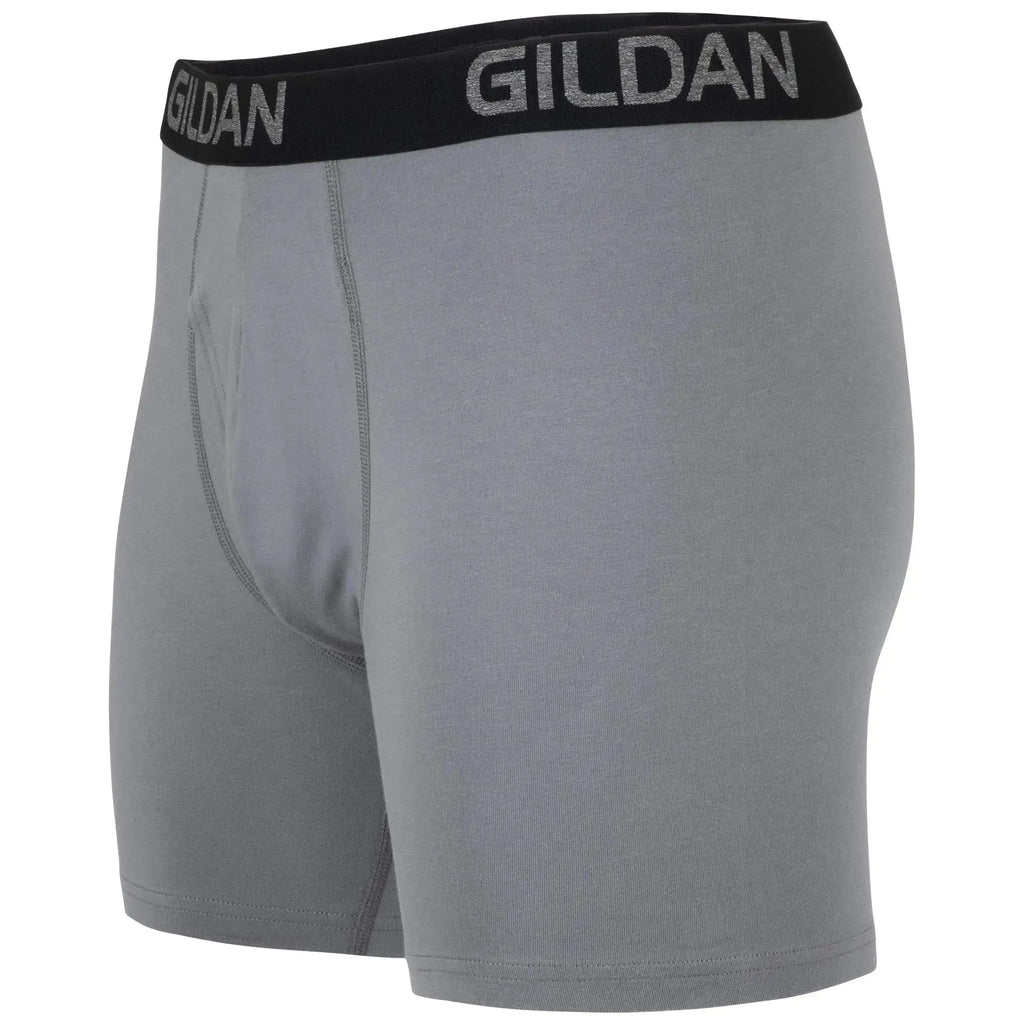 Gildan Men's Underwear Cotton Stretch Boxer Briefs (5-pack)
