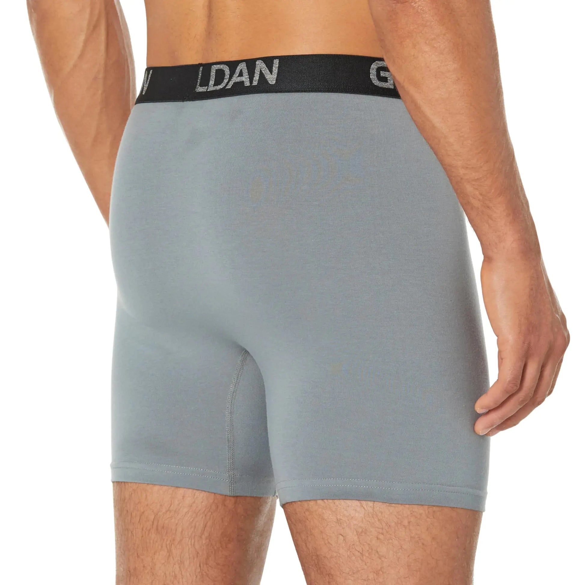 Gildan Men's Underwear Cotton Stretch Boxer Briefs (5-pack)