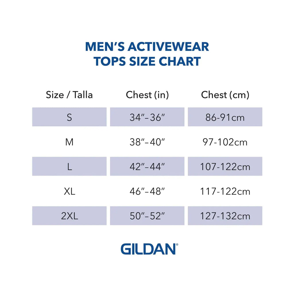 Gildan Heavy Cotton T-Shirt (2-Pack) – Royal, XX-Large