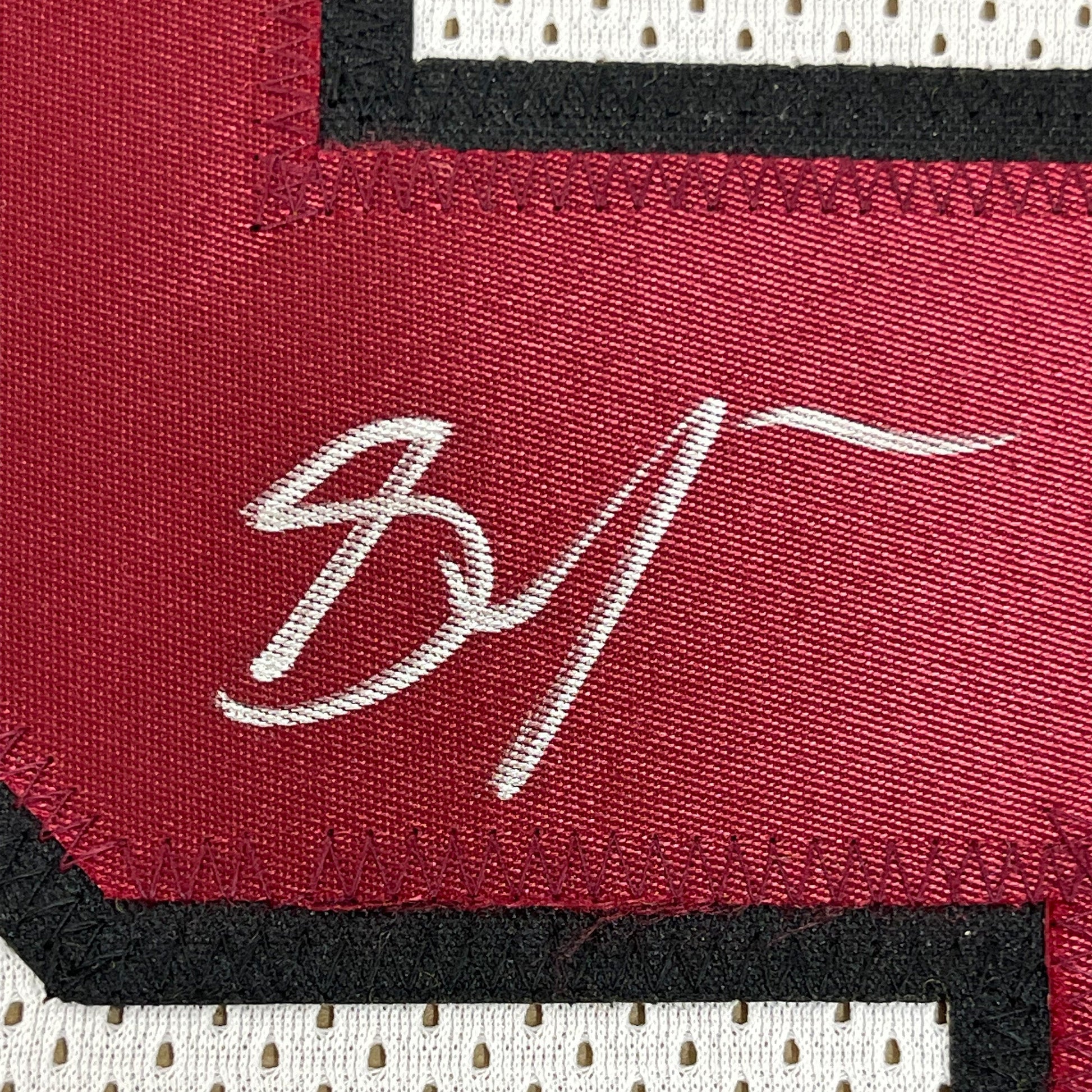 Framed Autographed/Signed Stephon Gilmore 35x39 South Carolina White College Football Jersey PSA/DNA COA
