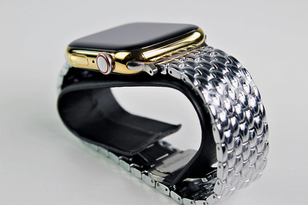 Apple Watch Series 8 (2022) GPS/Cellular A2774  - 45mm Stainless Steel - Custom 24K Gold Finish