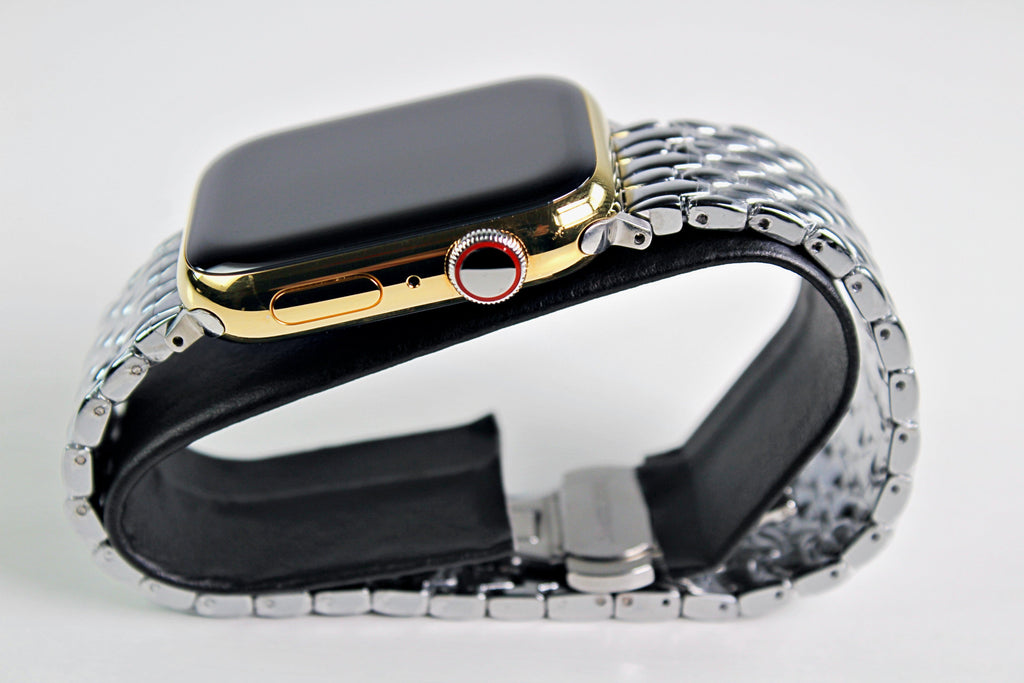 Apple Watch Series 8 (2022) GPS/Cellular A2774  - 45mm Stainless Steel - Custom 24K Gold Finish