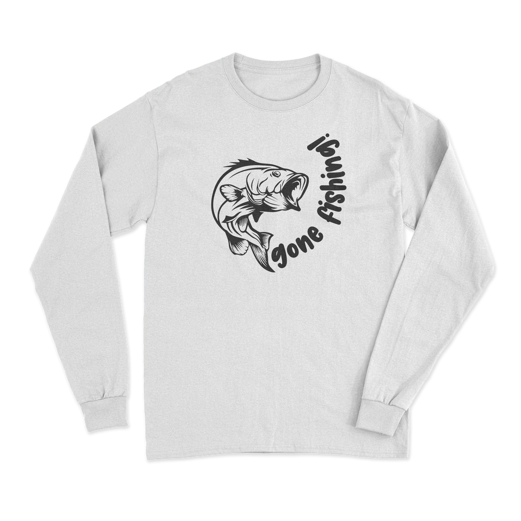 Gone Fishing v1 Men Long Sleeve Shirt