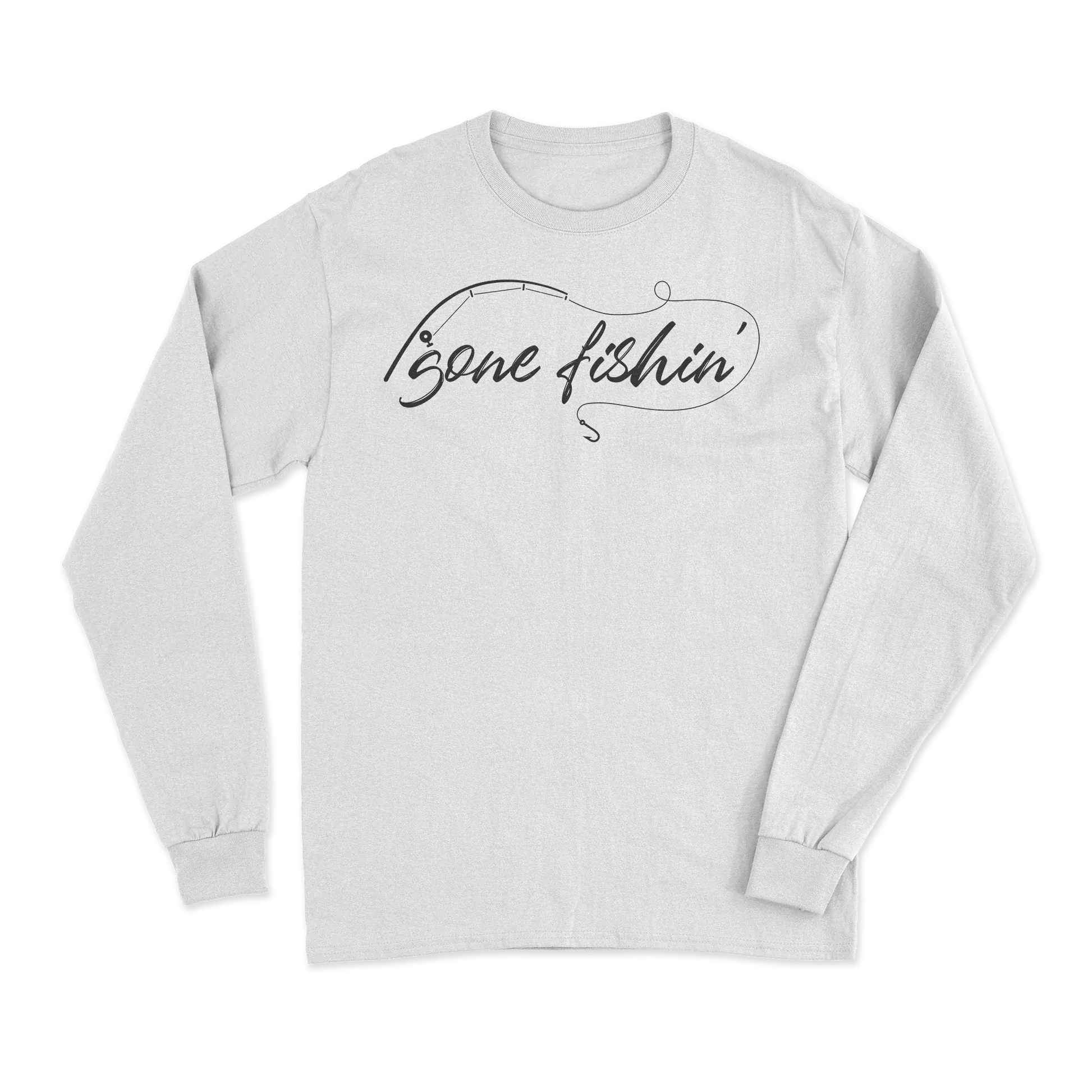Gone Fishing v2 Men Long Sleeve Shirt