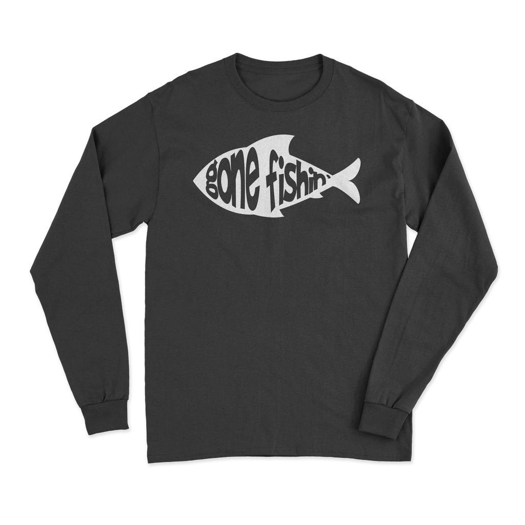Gone Fishing v3 Men Long Sleeve Shirt