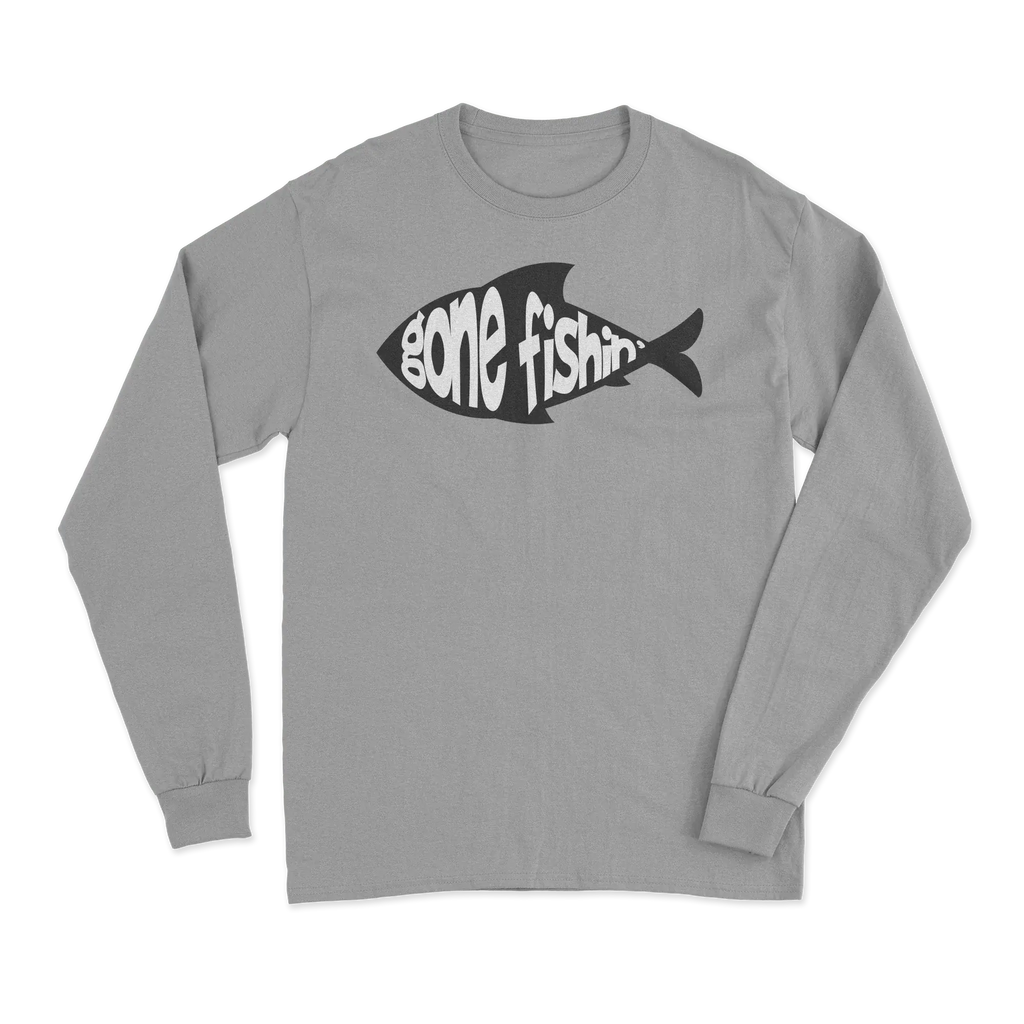 Gone Fishing v3 Men Long Sleeve Shirt