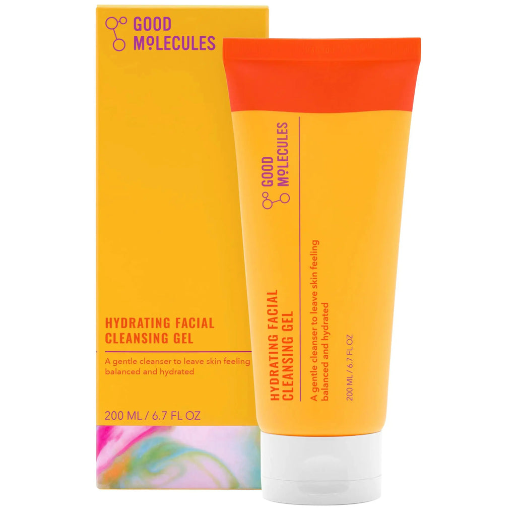 Good Molecules Hydrating Facial Cleansing Gel - Face Wash with Rosewater and Pineapple - Skincare for Face