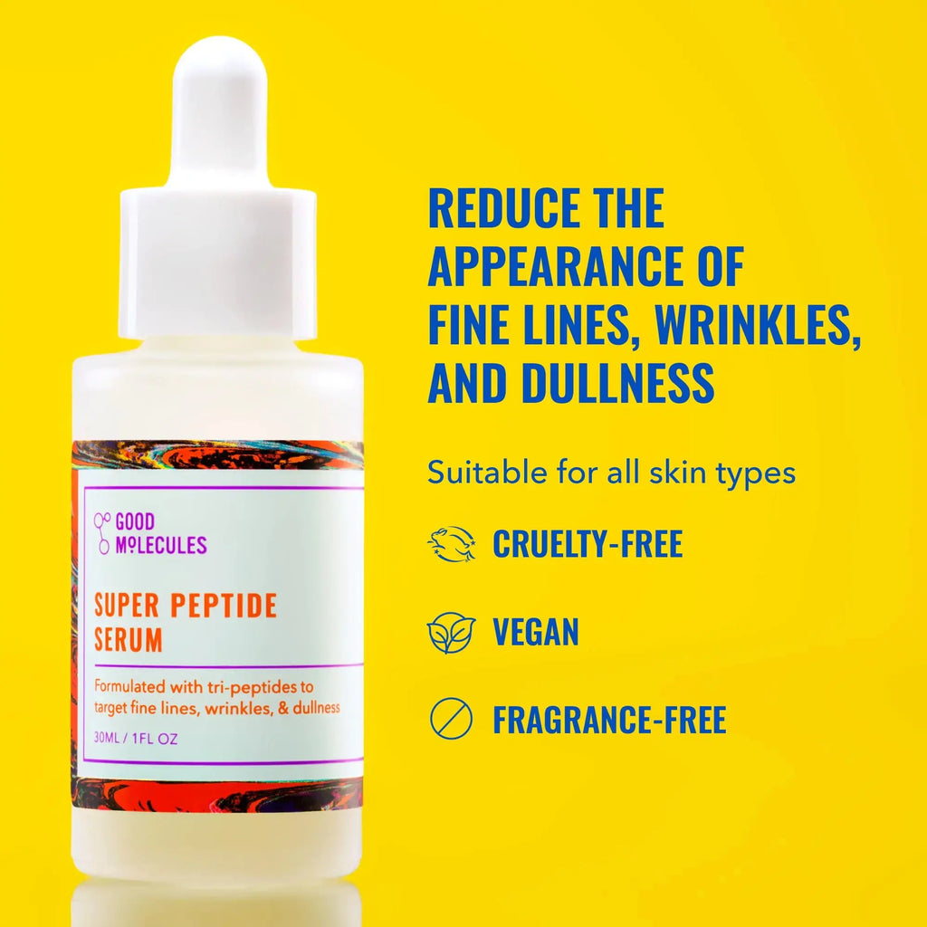 Good Molecules Super Peptide Serum - Anti-Aging Facial Serum