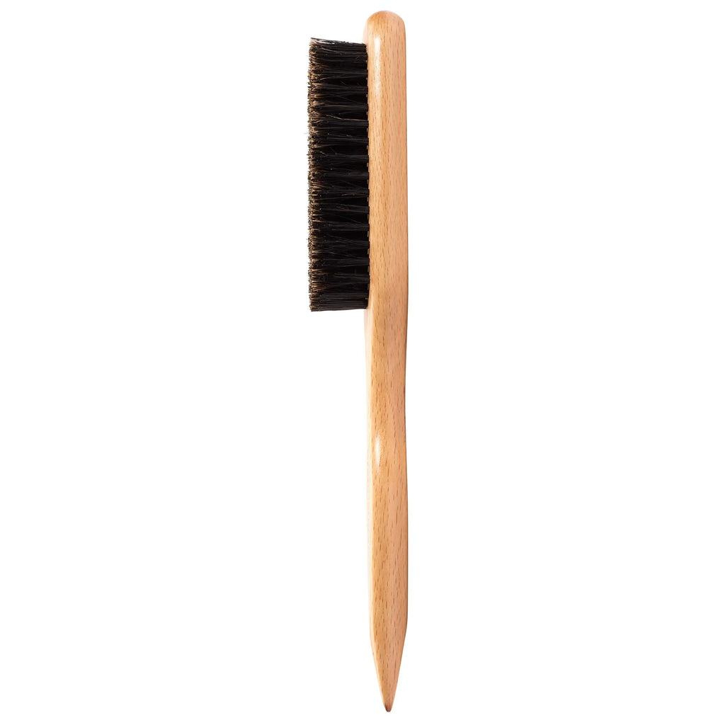 GranNaturals Boar Bristle Hair Brush – Sleek Styling & Edge Control