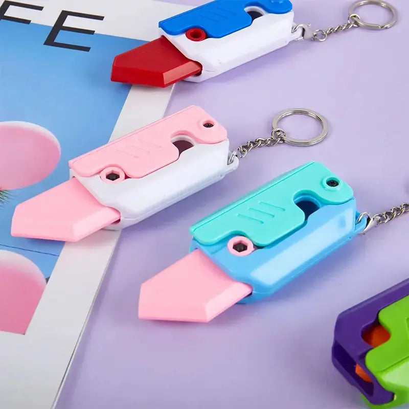 Gravity Knife Keychain
