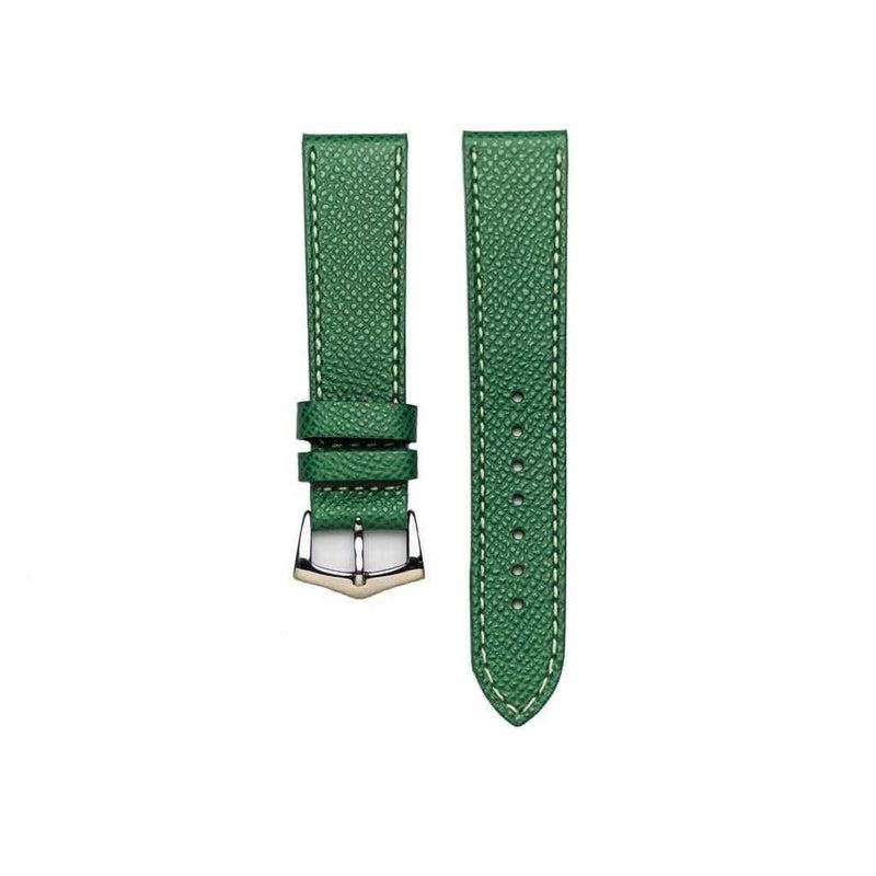Emerald Green Epsom Leather Watch Strap – Premium Italian Craftsmanship