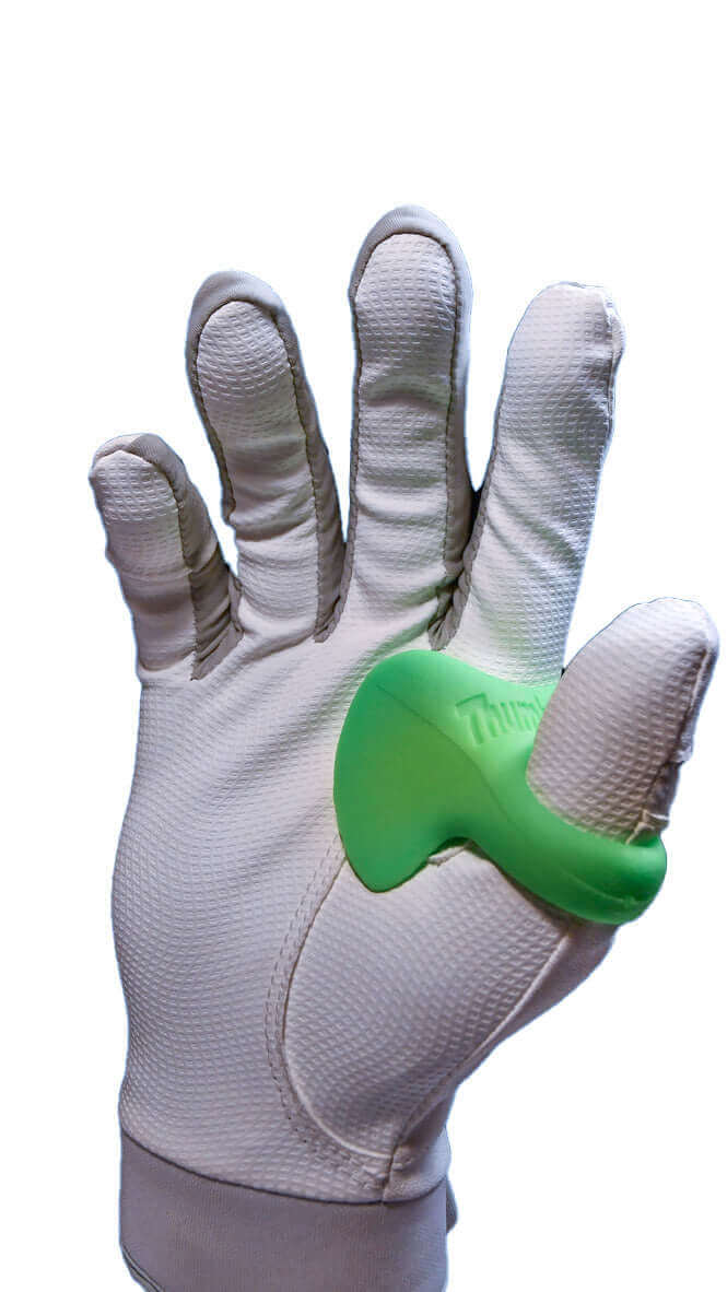 Line Drive Lime - Baseball Thumb Guard