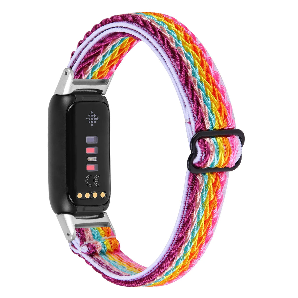 Fitbit Luxe Elastic Nylon Band - Braided and Comfortable