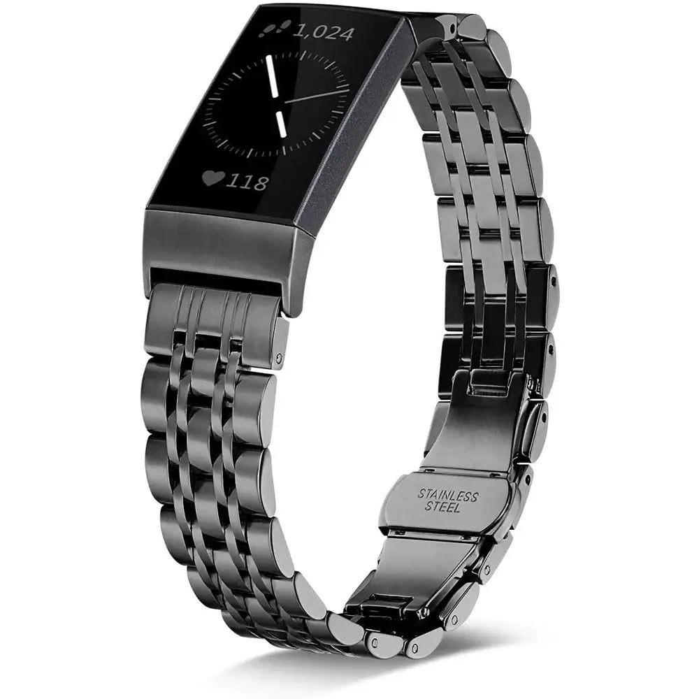 Fitbit Charge 5 6 3 4 2 Stainless Steel Metal Band