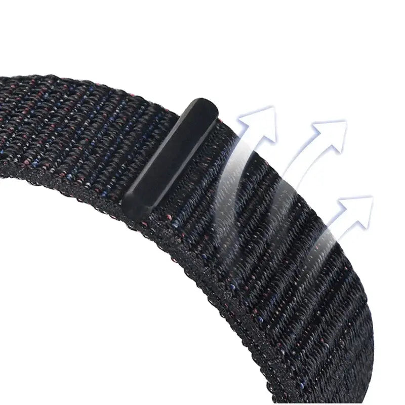 Fitbit Charge 5 6 Nylon Velcro Band - Durable Comfortable Strap