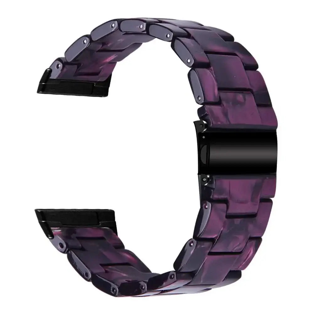 Fitbit Versa & Sense Resin Band - Stylish Straps for Sense