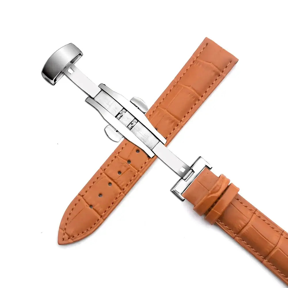 Samsung Galaxy Watch Leather Strap - Premium Classic Design