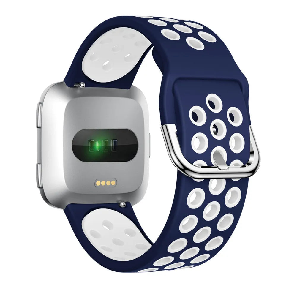 Breathable Silicone Fitbit Versa & Sense Bands