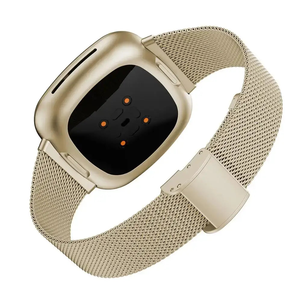 Fitbit Versa & Sense Steel Band - Durable Modern Design