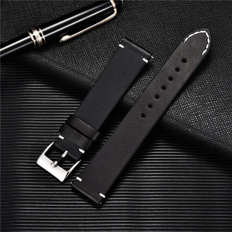 Ticwatch Genuine Leather Strap - Versatile Classic Design