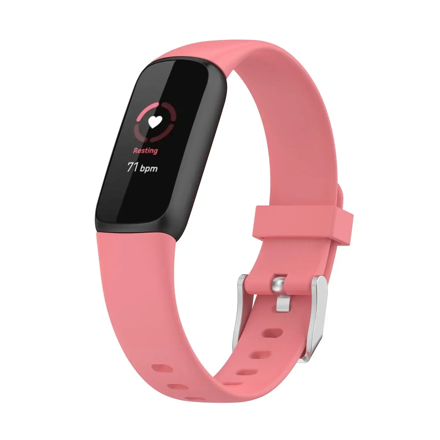 Fitbit Luxe Silicone Band - Soft Comfortable Flexible Strap